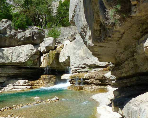 Les gorges de la Méouge