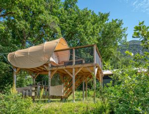 camping hautes alpes 4 étoiles location hébergement insolite